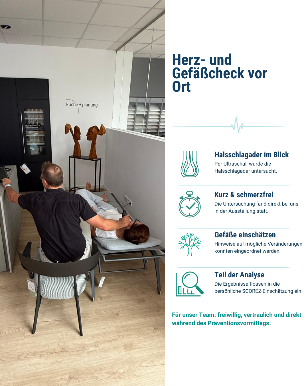Herz- und Gefäßcheck vor Ort