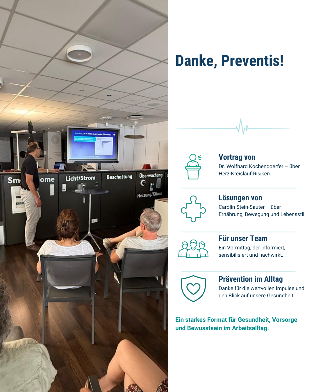 Danke an Preventis Südpfalz