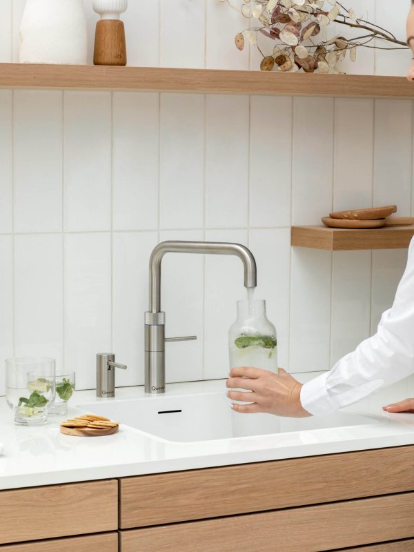 Quooker Fuqion Square Edelstahl