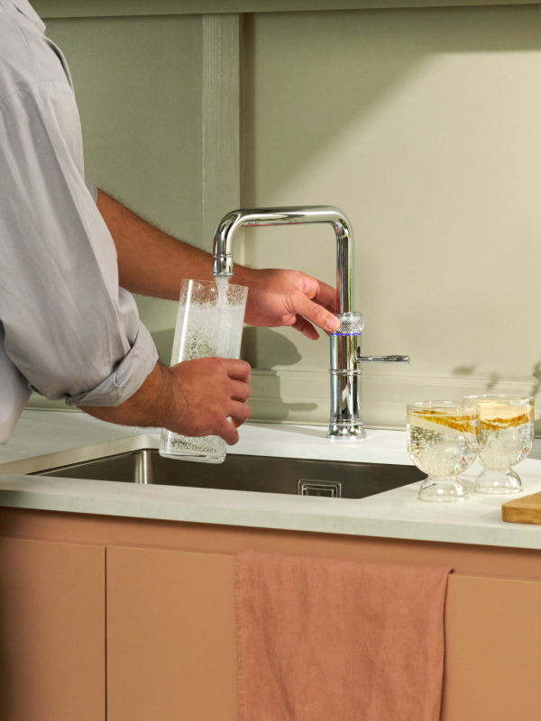 Quooker Wasserhahn Stahl