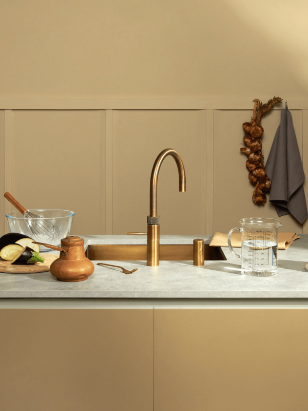 Quooker Wasserhahn Messing