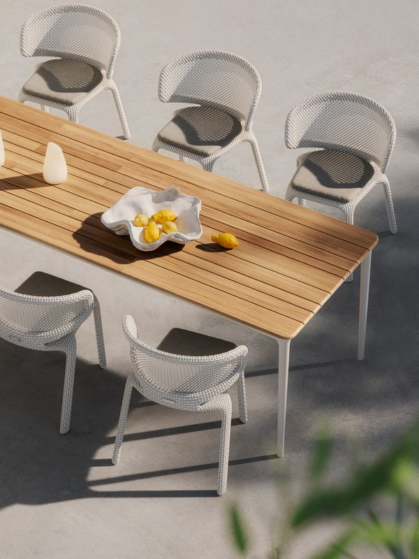 Dedon Seashell Nuo Bellmond Teak Stühle